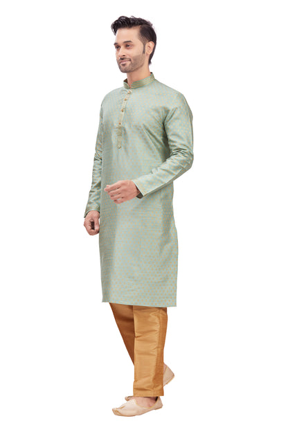 Mens Printed Kurta Set