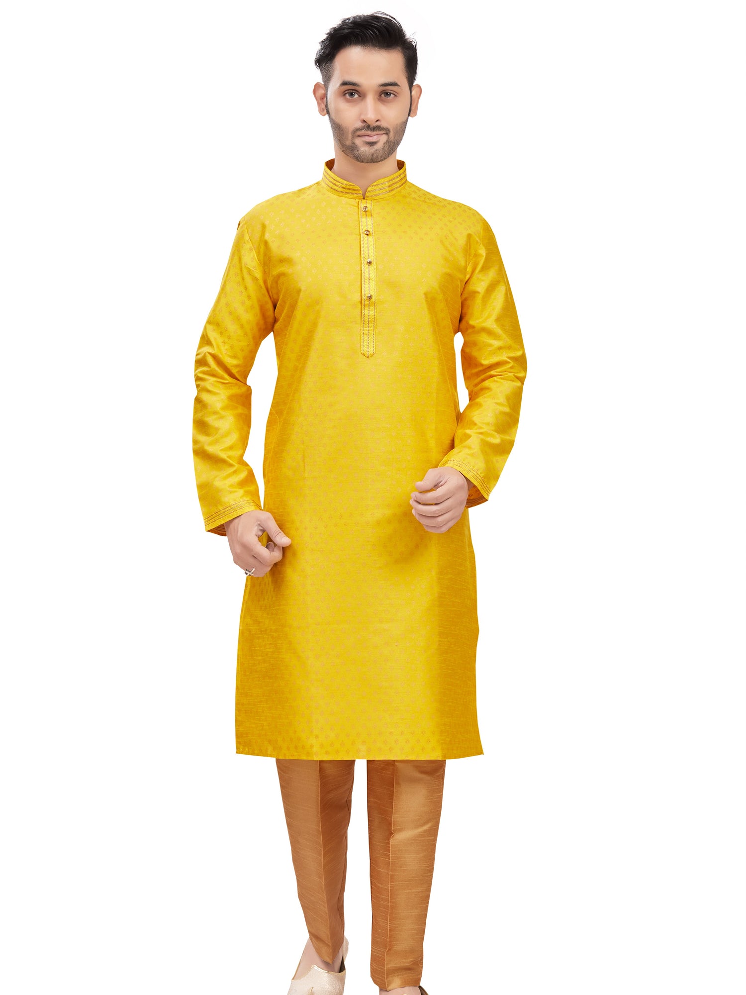 Mens Printed Kurta Set