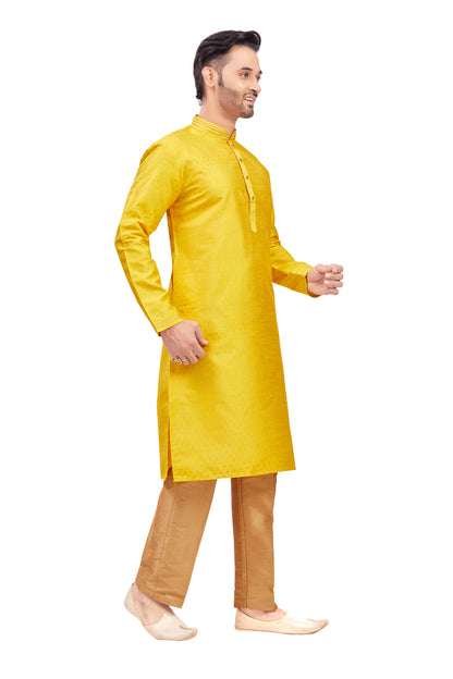 Mens Printed Kurta Set