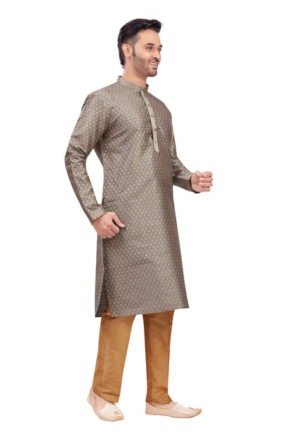 Mens Printed Kurta Set