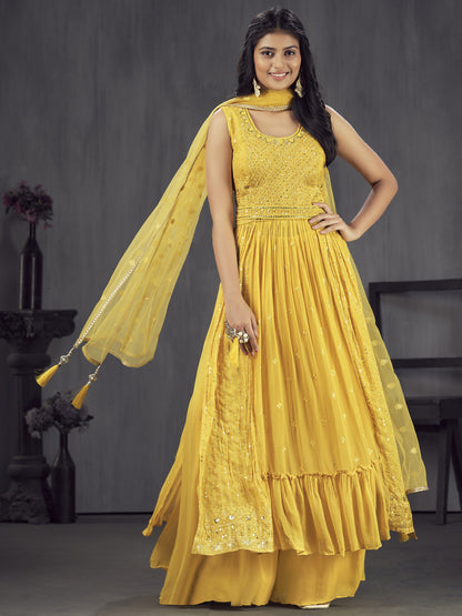 Hiral Palazzo Suit - Roop Darshan