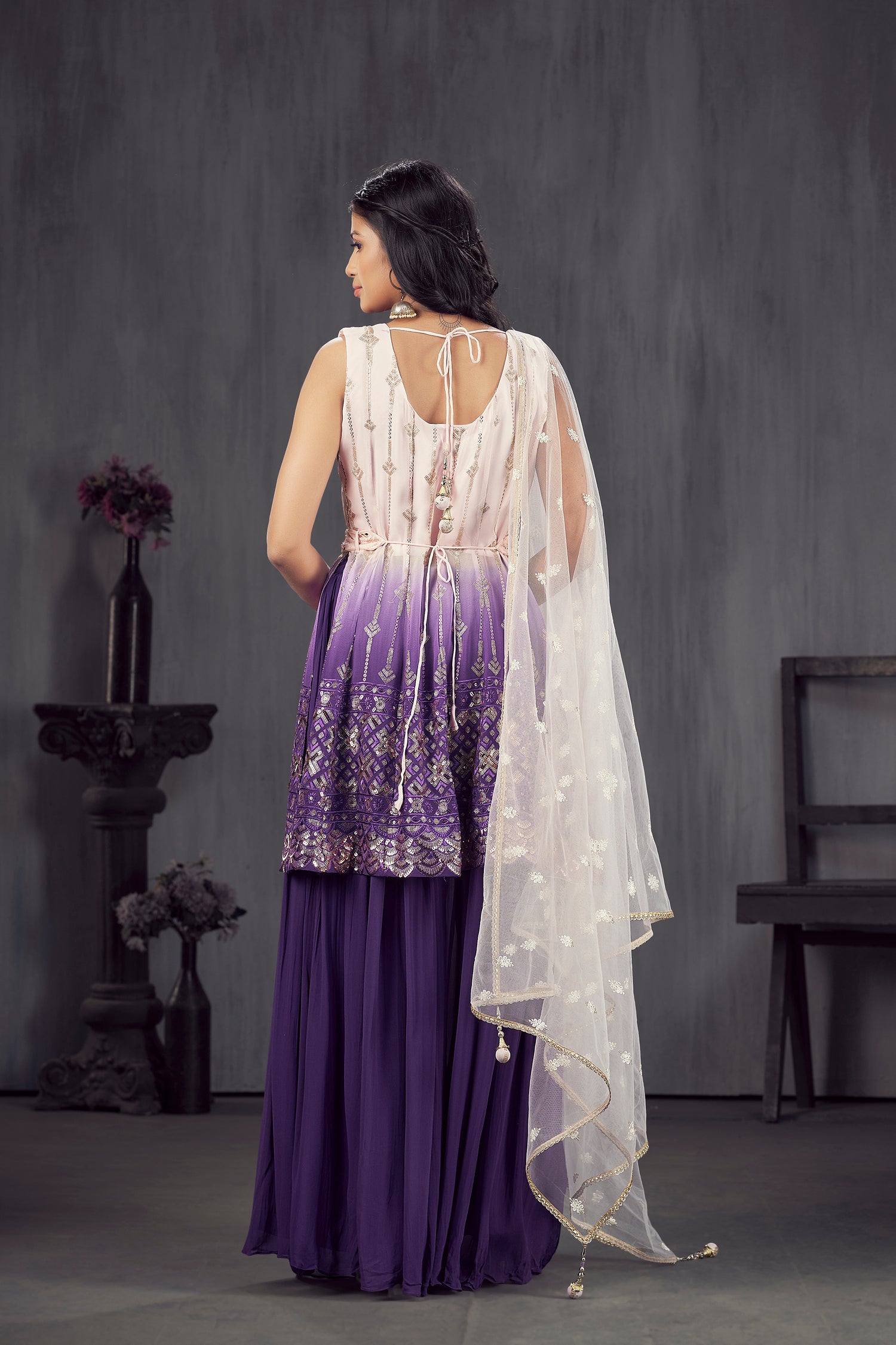 Lili Palazzo Suit - Roop Darshan