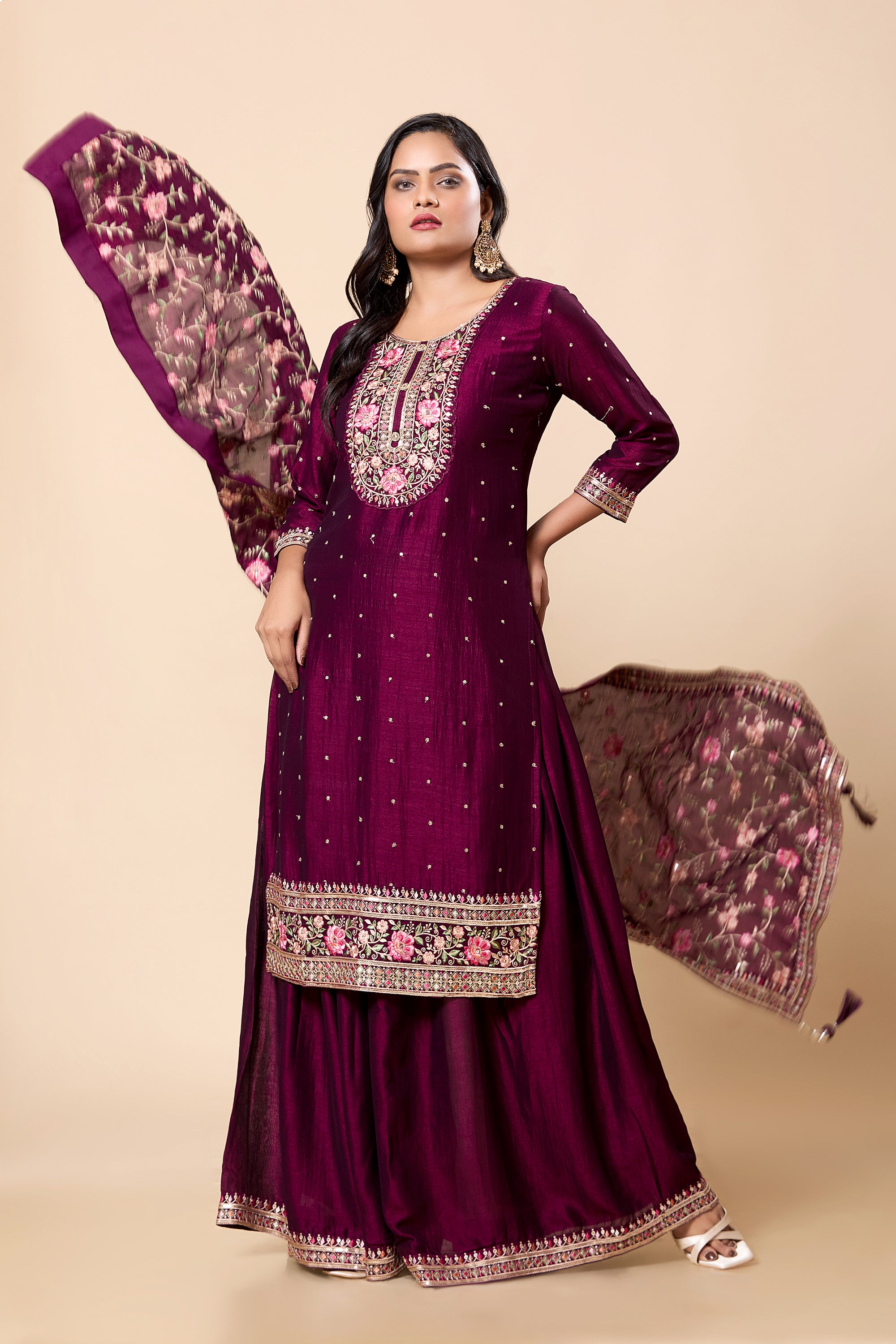 Ahana Palazzo Suit