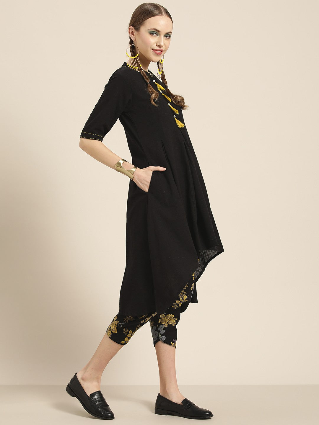 Maria Kurti With Dhoti Pant