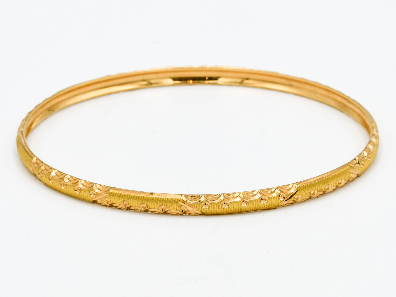 22ct Gold 6 Piece Bangle - Roop Darshan