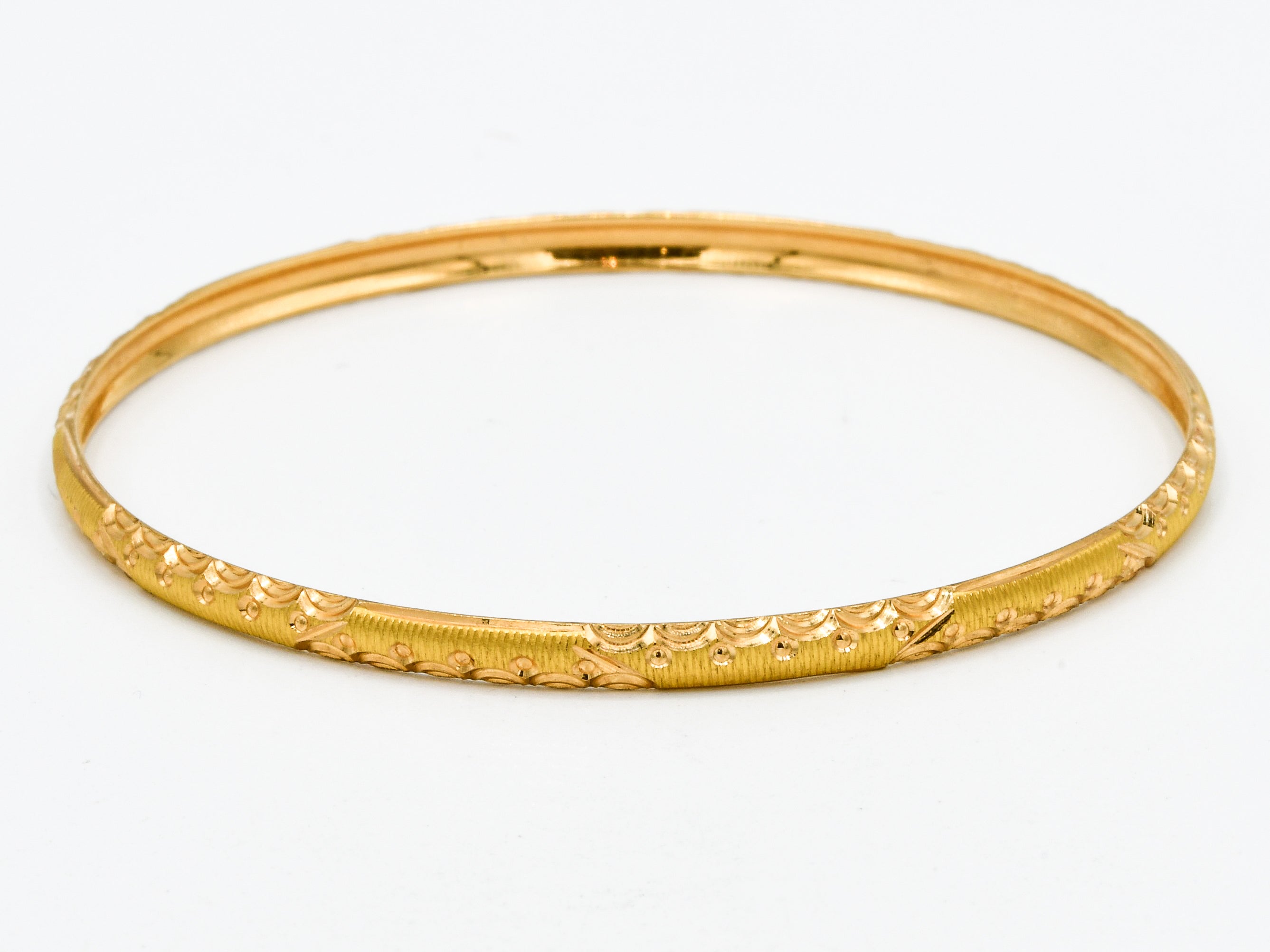 22ct Gold 6 Piece Bangle - Roop Darshan