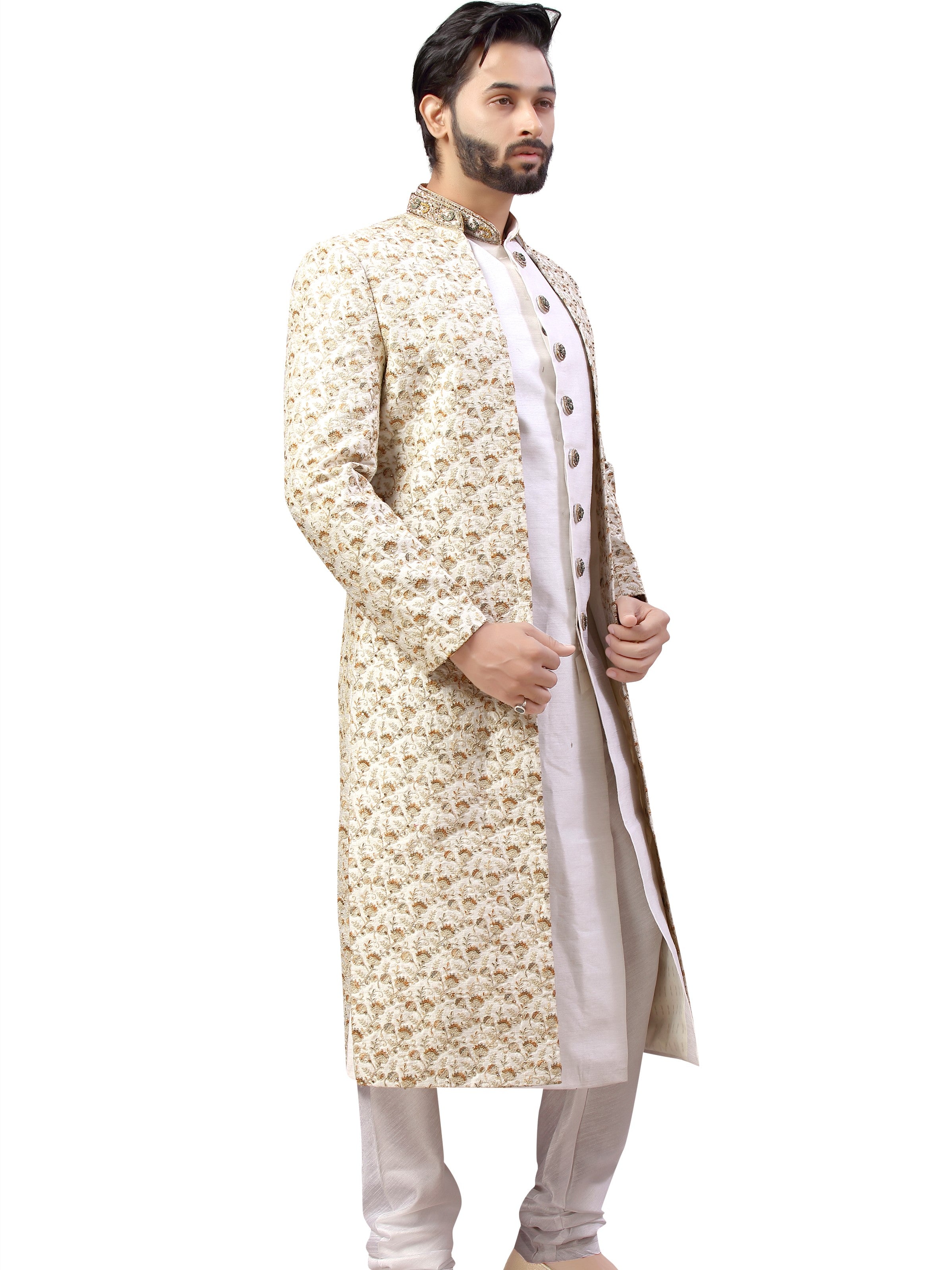 Mens best sale sherwani suit